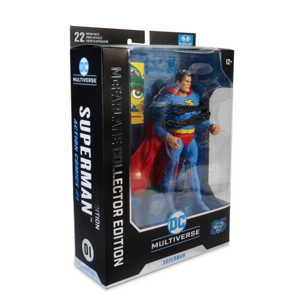 DC MCFARLANE COLLECTOR EDITION 7 INCH ACTION FIGURE - #1 SUPERMAN - Image 12