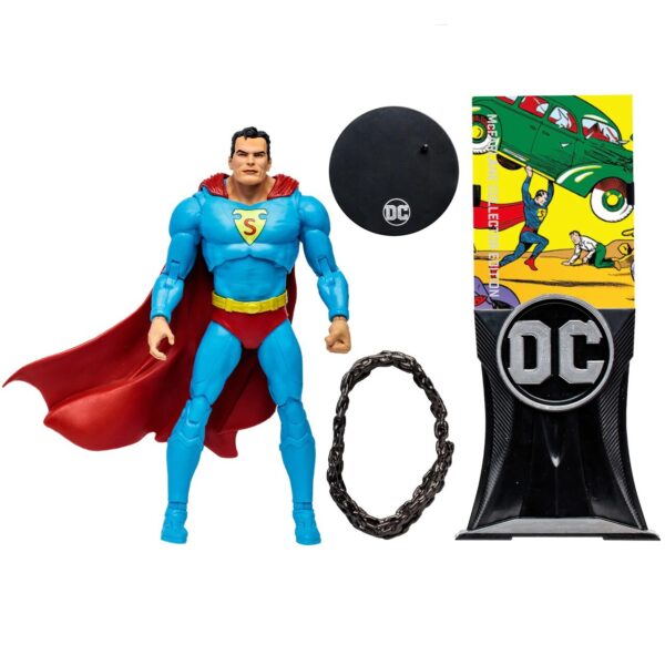 DC MCFARLANE COLLECTOR EDITION 7 INCH ACTION FIGURE - #1 SUPERMAN - Image 10
