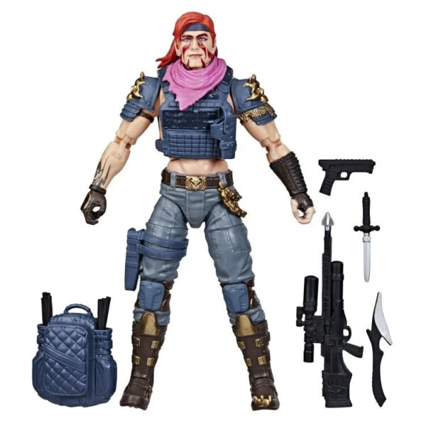 G.I. Joe Classified Series #146 Cobra Dreadnok Zandar Action Figure - Image 5