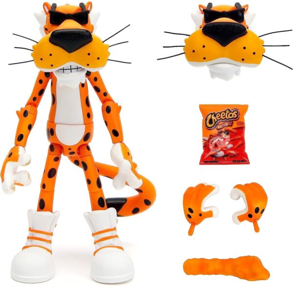 Jada Toys Cheetos Chester Cheetah 6inch Action Figure Toys-Orange