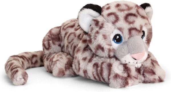 Keel Toys 25cm Keeleco Snow Leopard