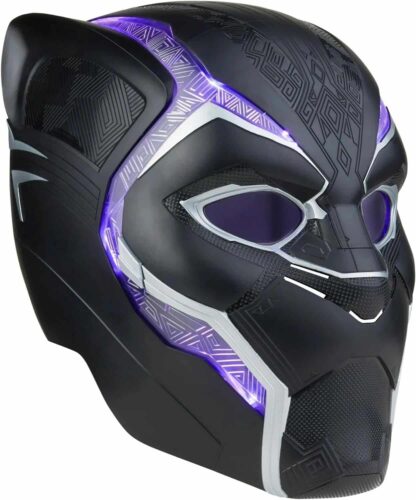 Marvel Legends Series Black Panther Premium Electronic Role Play Helmet - Image 3