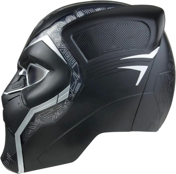 Marvel Legends Series Black Panther Premium Electronic Role Play Helmet - Image 7