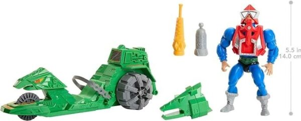 Masters of the Universe Origins Vehicle & Action Figure Ground Ripper & Mekaneck - Image 3