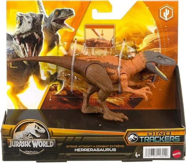 Mattel Jurassic World Strike Attack Herrerasaurus Dinosaur - Image 7