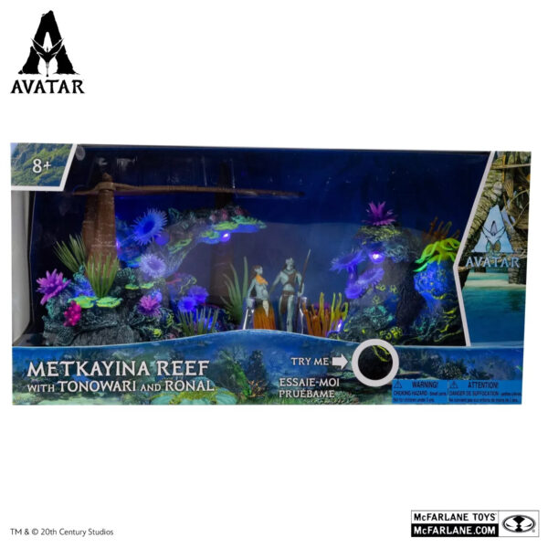 McFarlane Toys, Disney Avatar, World of Pandora Metkayina Reef with Tonowari and - Image 3