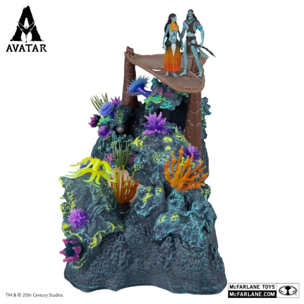 McFarlane Toys, Disney Avatar, World of Pandora Metkayina Reef with Tonowari and - Image 5
