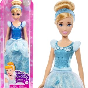 Official Disney Princess Doll 2023,Cinderella Fashion Doll (Sparkling clothes)