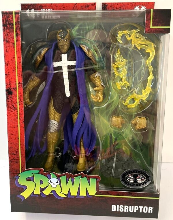 Spawn's Universe Disruptor Platinum (Chase) Action Figure - Image 4