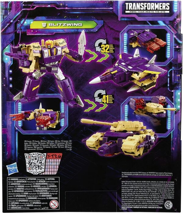 TRANSFORMERS Toys Generations Legacy Series Leader Blitzwing Triple - Image 9