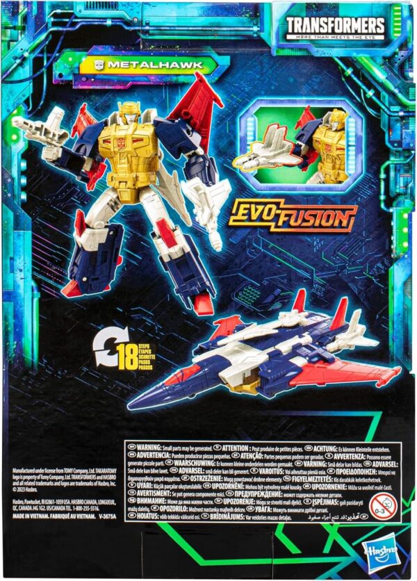 Transformers Legacy Evolution Metalhawk Voyager Class Action Figure F7207 - Image 5