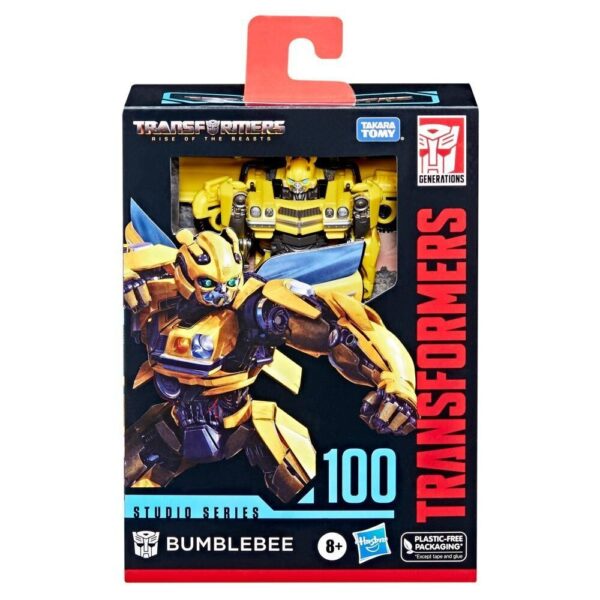 Transformers Studio Series D 100 Rise of the Beasts Bumblebee  Action Fig 4.5”